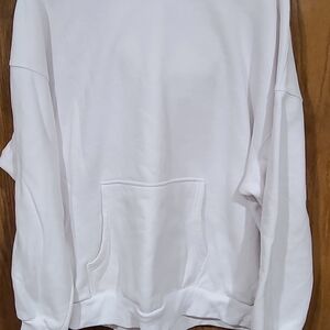 Classic White Men's Sweatshirt